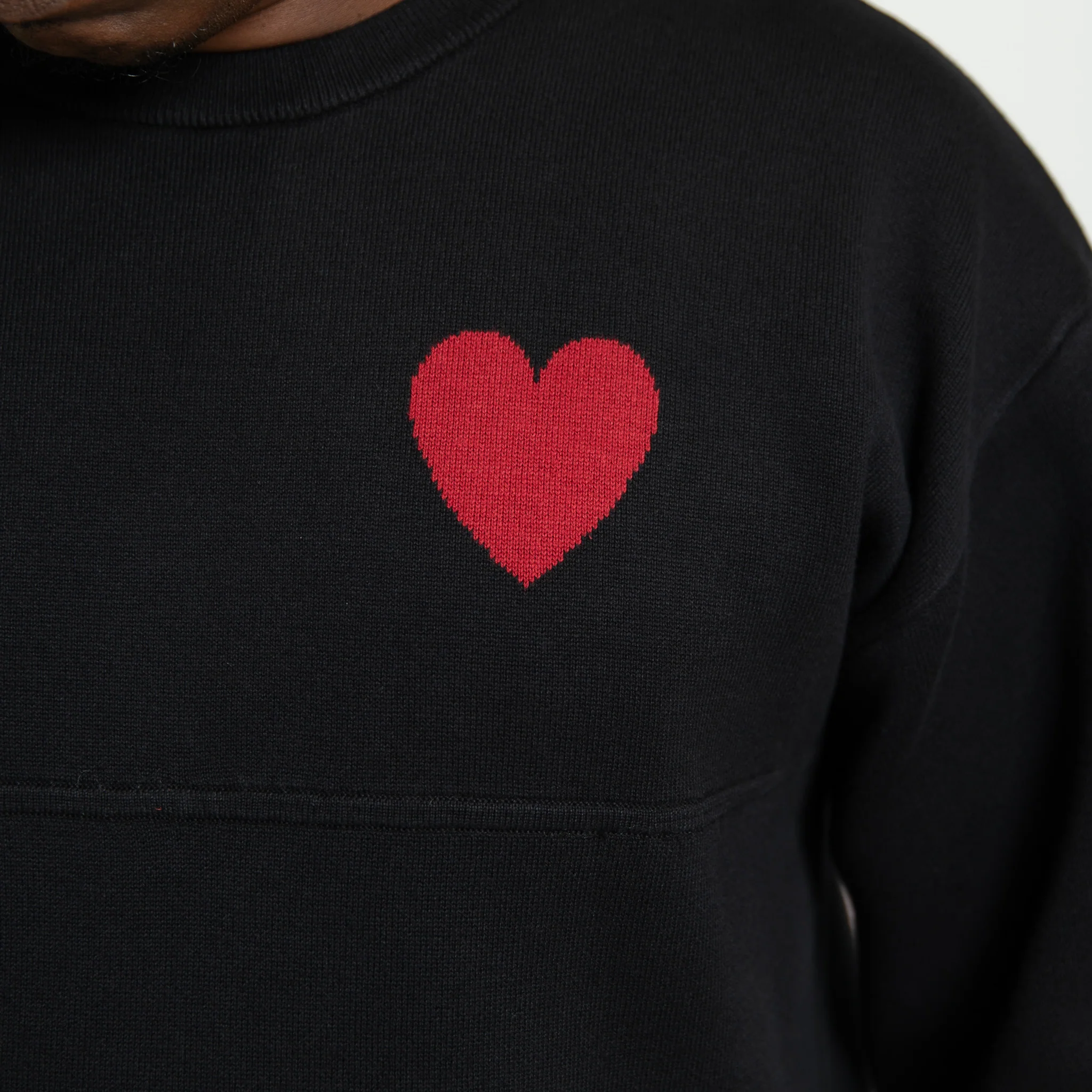 By His MRCY Heavy Knit Tee-Black - Image 4