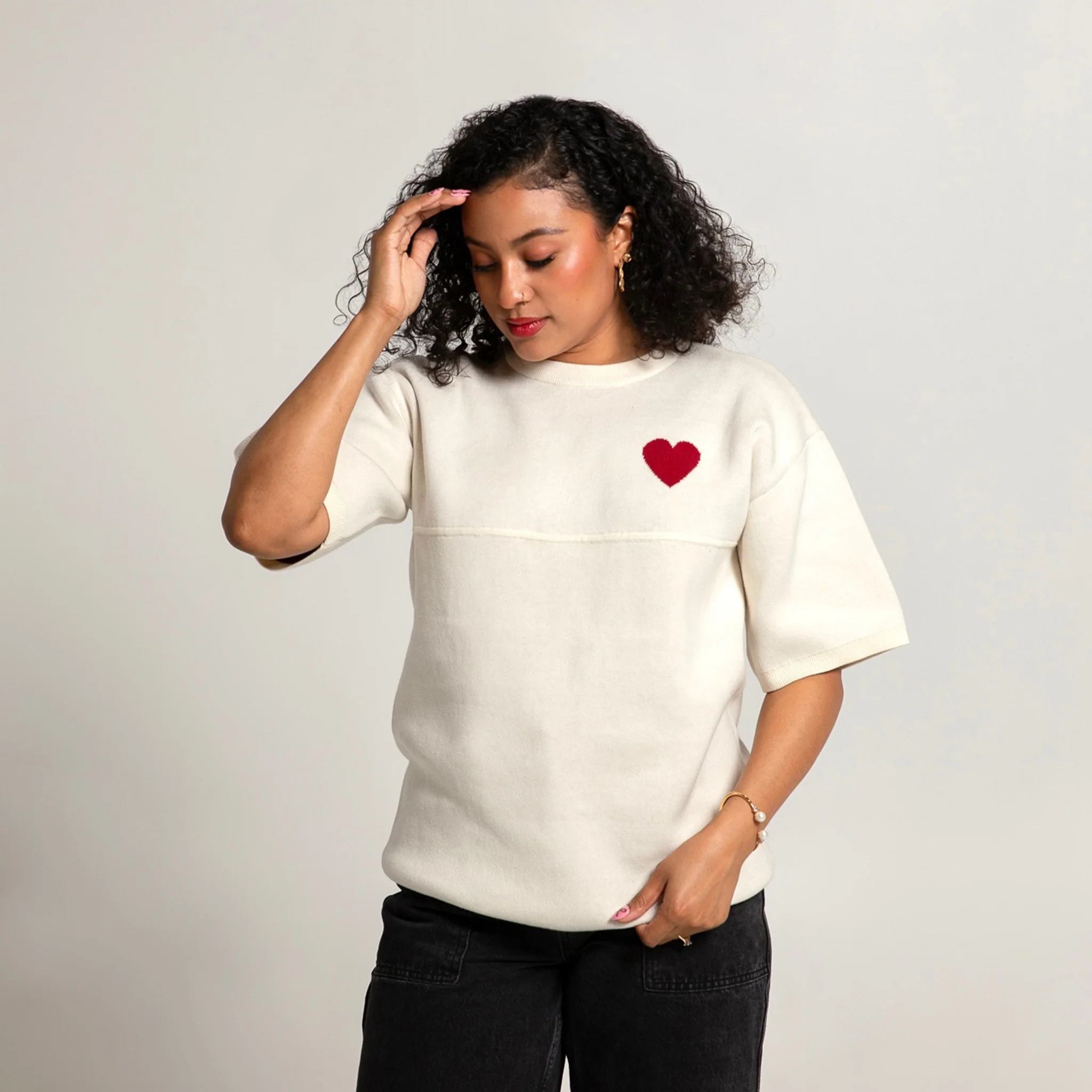 By His MRCY Heavy Knit Tee - Image 4