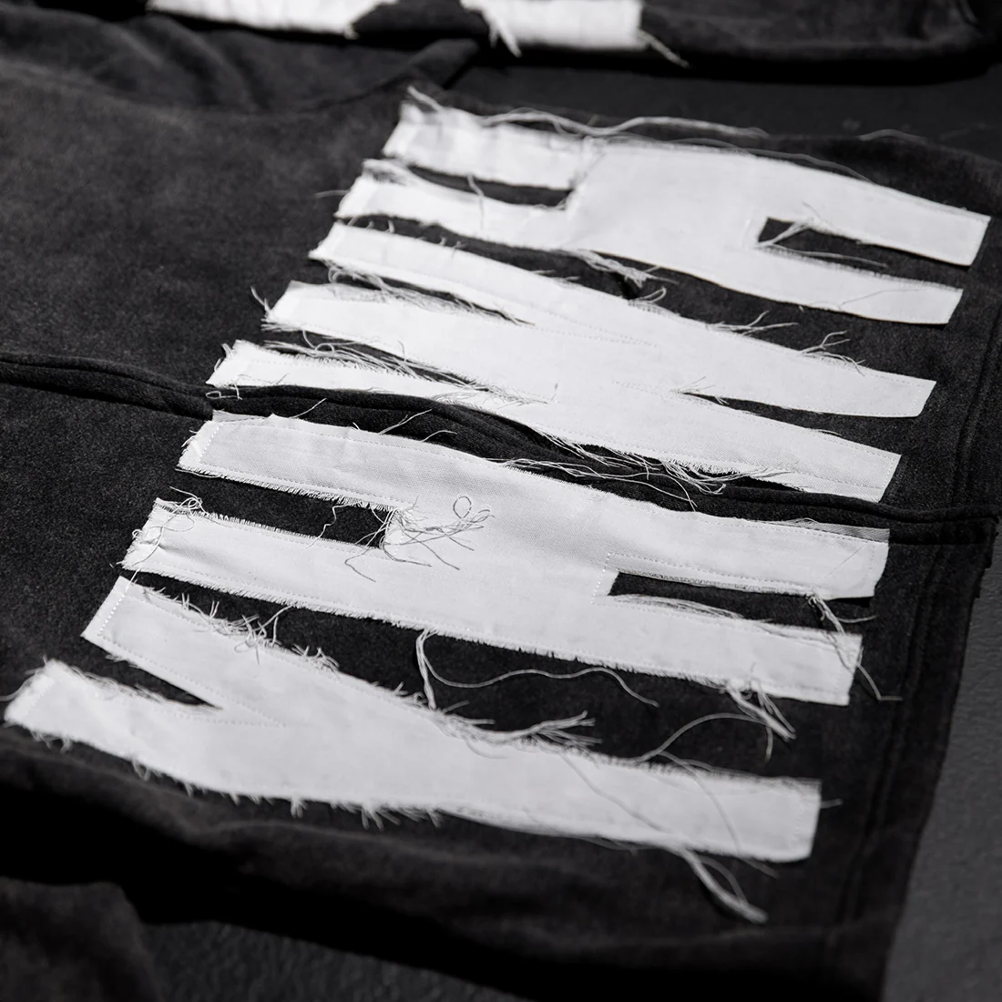 Distressed YHWH Star Zip Up - Image 10