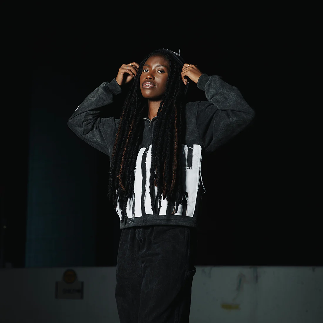 Distressed YHWH Star Zip Up - Image 6