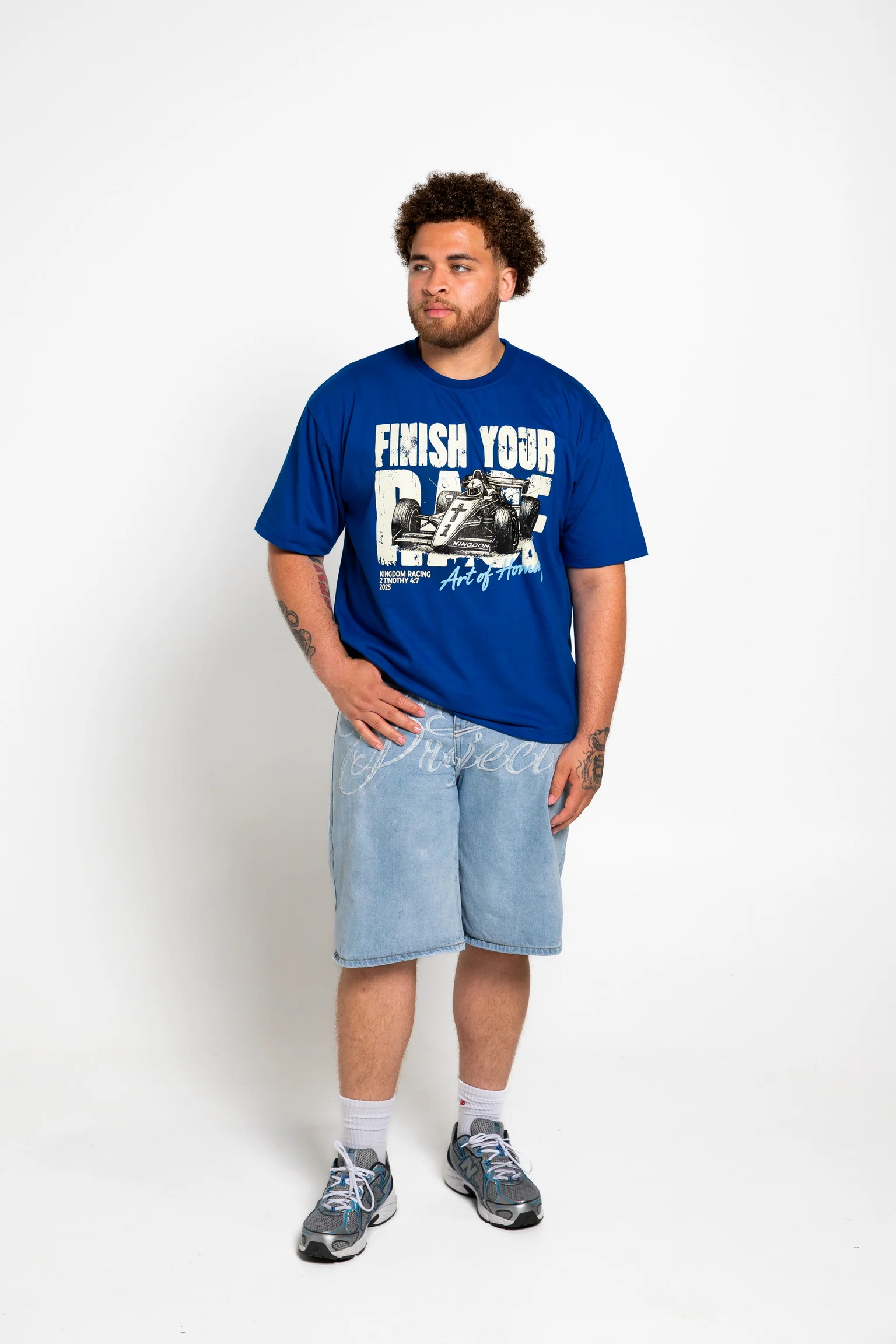 Finish Your Race Tee - Image 3