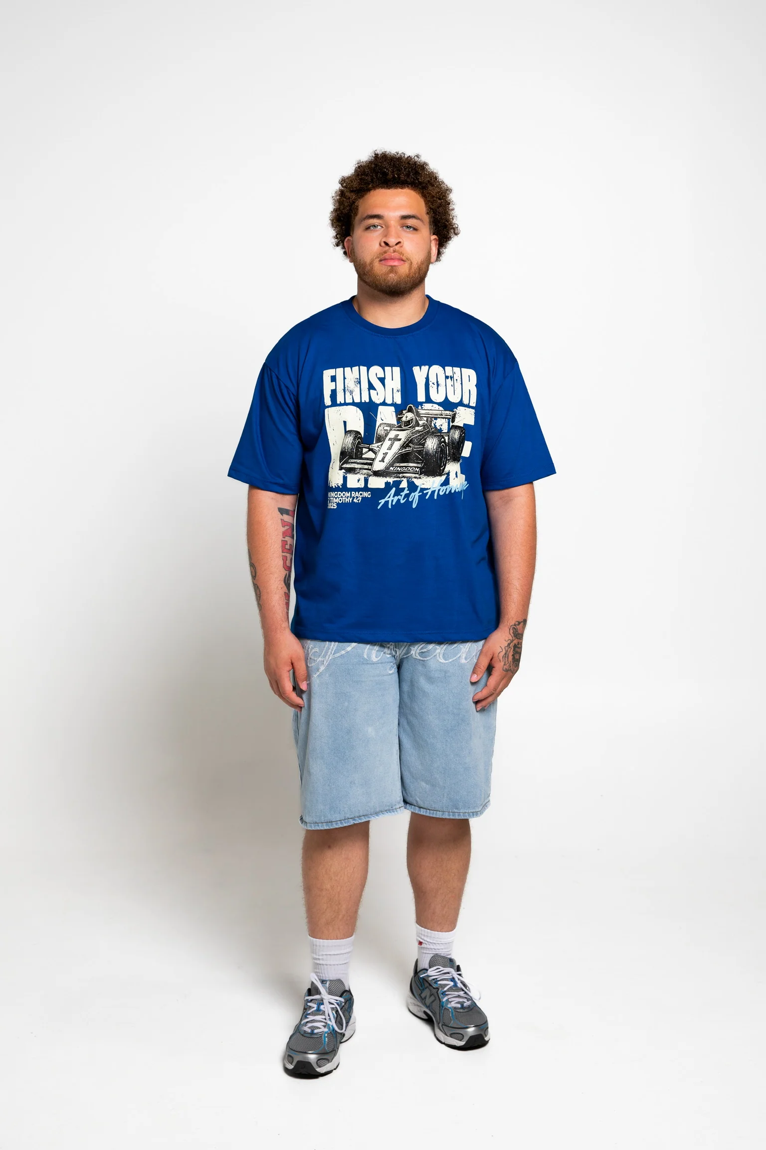 Finish Your Race Tee - Image 4