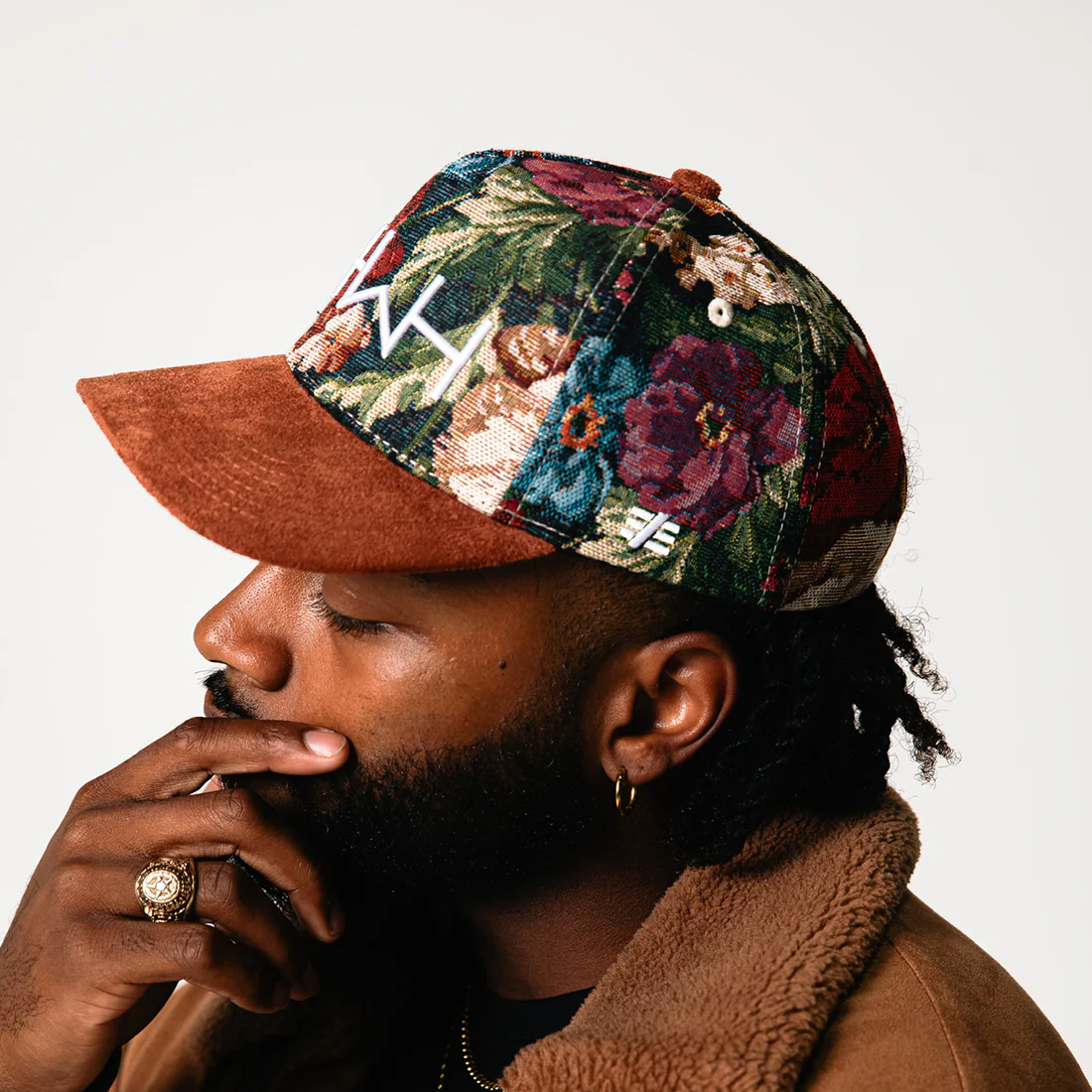 Floral YHWH Hat - Image 4