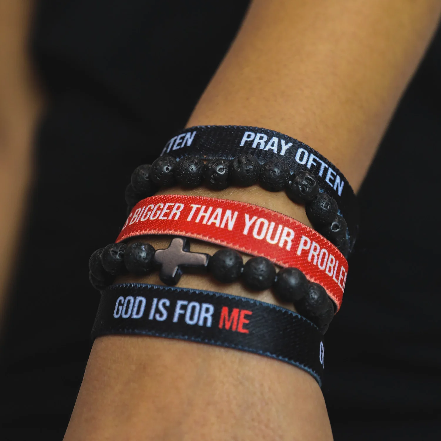 Lava Stone and Cross Wristpack - Image 5