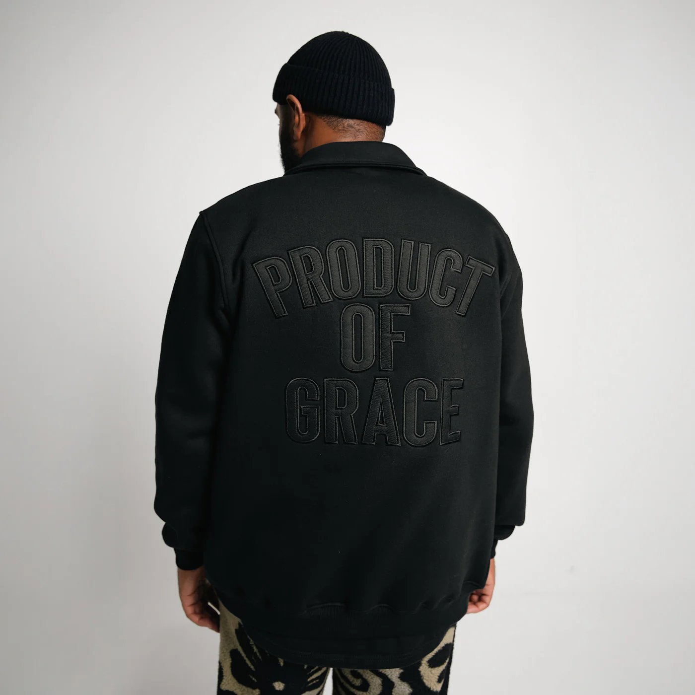 Product of Grace Shacket- Black - Image 3