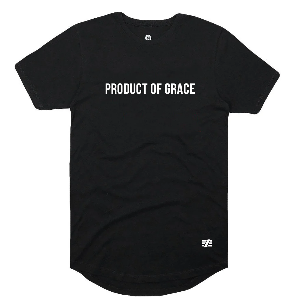 Product of Grace Manifesto Swoop Tee - Image 3