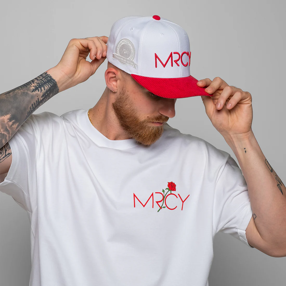 Rose Corduroy MRCY Snapback - Image 3