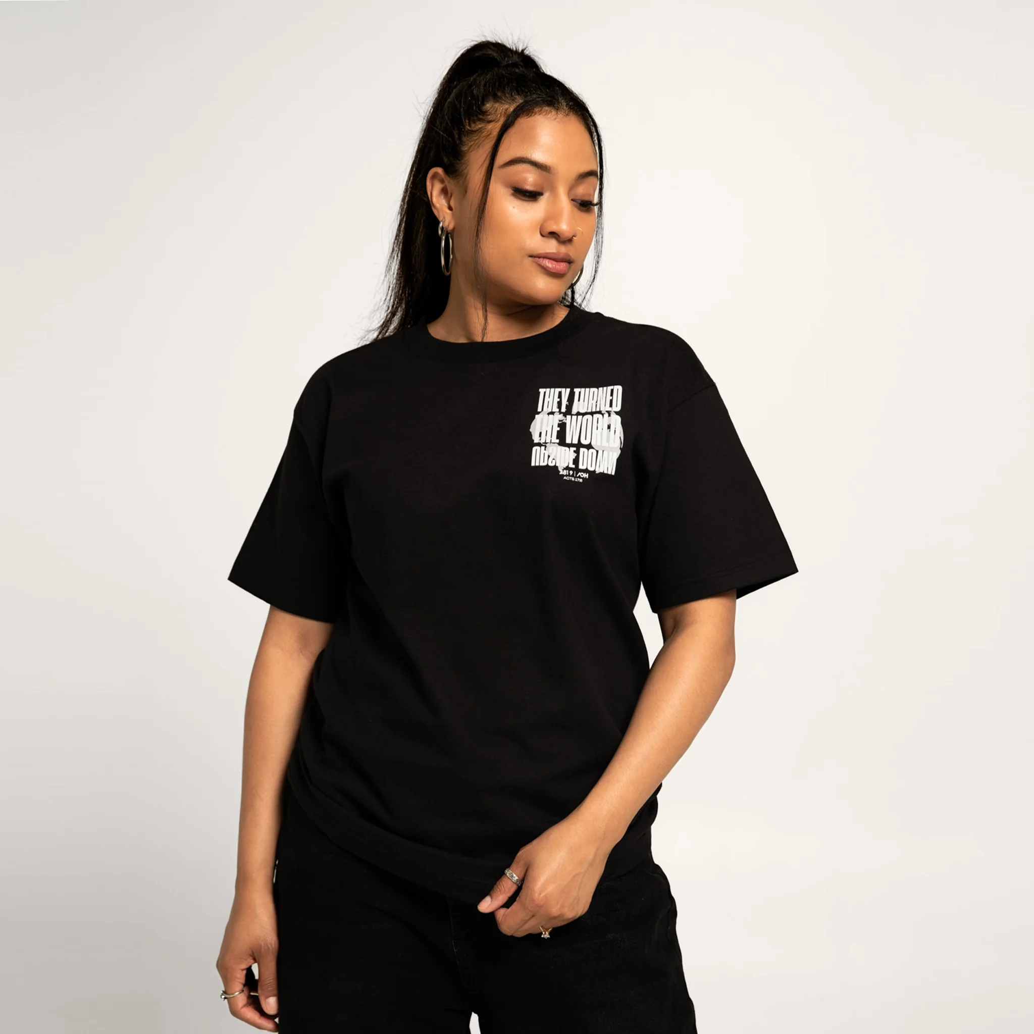 Turn the Earth Upside Down Tee - Image 4