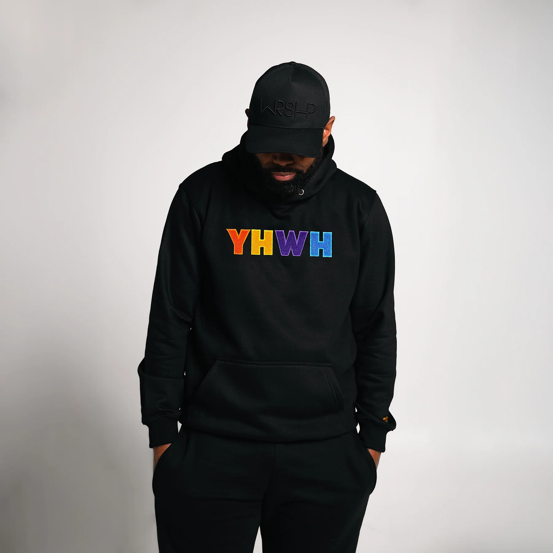 YHWH Chenille Hoodie - Image 3
